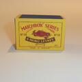 Matchbox Lesney 19a MG Midget TD Repro Box