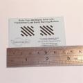Dinky Toys 908 Mighty Antar Trailer Ramp Warning Marker Decals