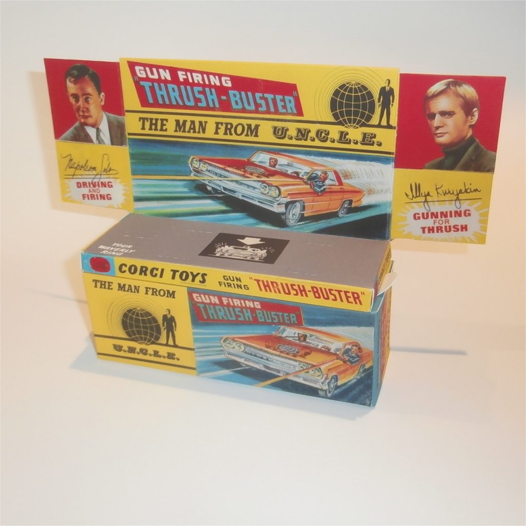 Corgi Toys 497 Man From UNCLE Oldsmobile Reproduction Box